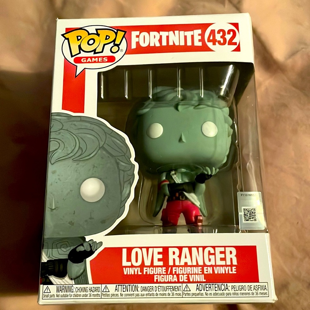 Fortnite Love Ranger figure Funko collectible toy